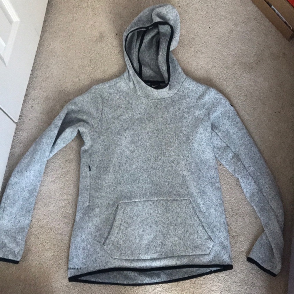 Gray Fleece Nike Sweatshirt